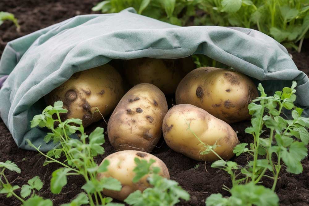Kartoffeln im Pflanzsack 