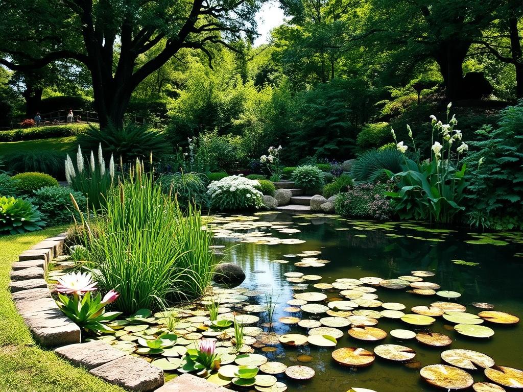 Gartenteich Bepflanzung Zonen