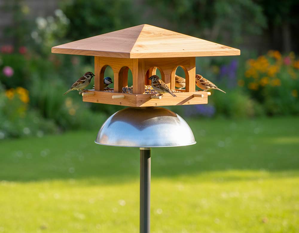 Katzensicherheit am Vogelhaus