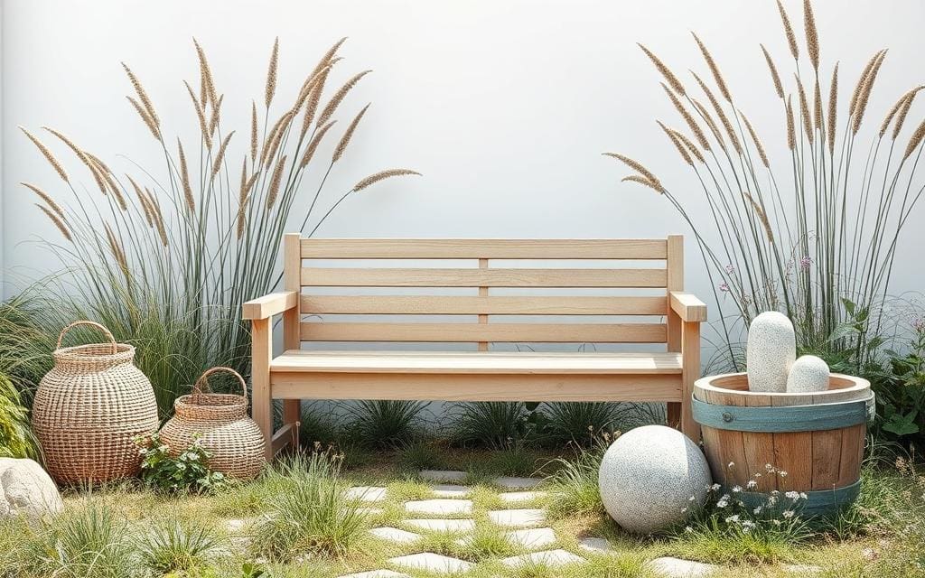 Gartenmöbel und Accessoires im nordischen Look Gartenmöbel und Accessoires im nordischen Look
