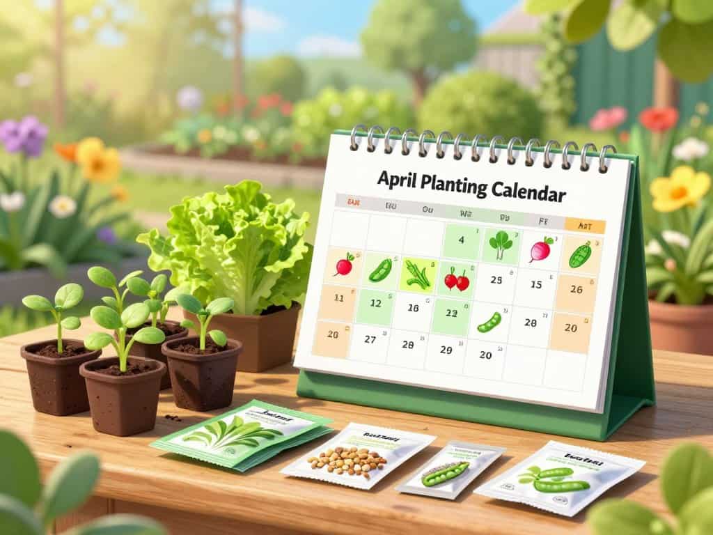 Aussaatkalender Gemüse Kräuter im April Aussaatkalender Gemüse Kräuter im April