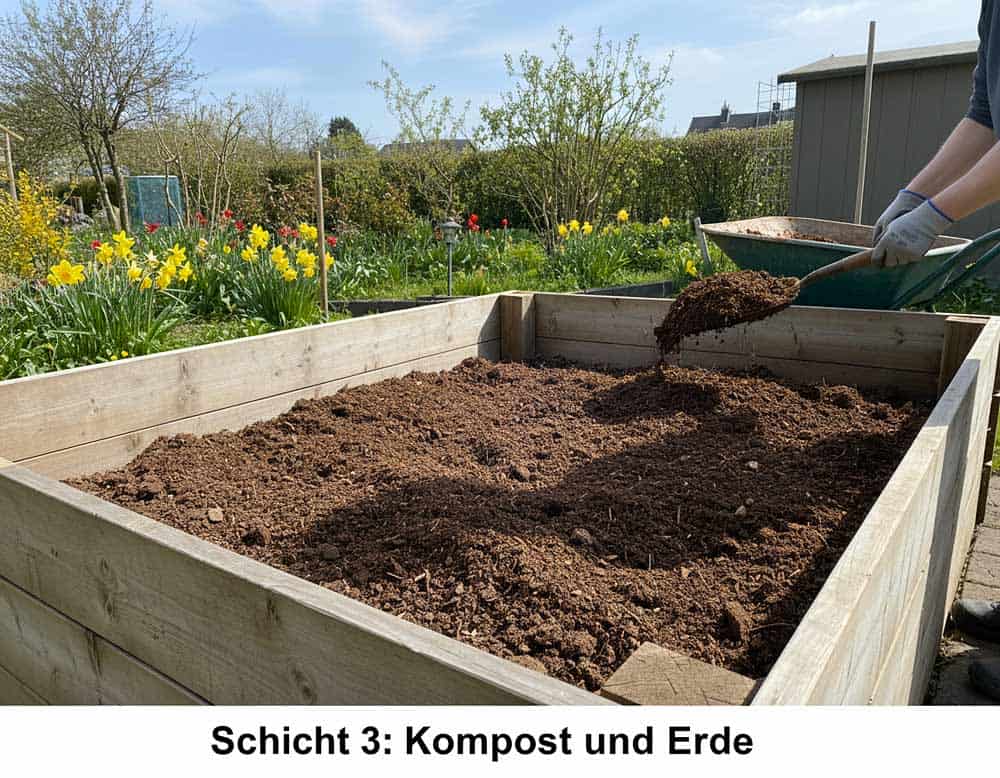 Schicht 3: Die Kompostschicht Schicht 3: Die Kompostschicht