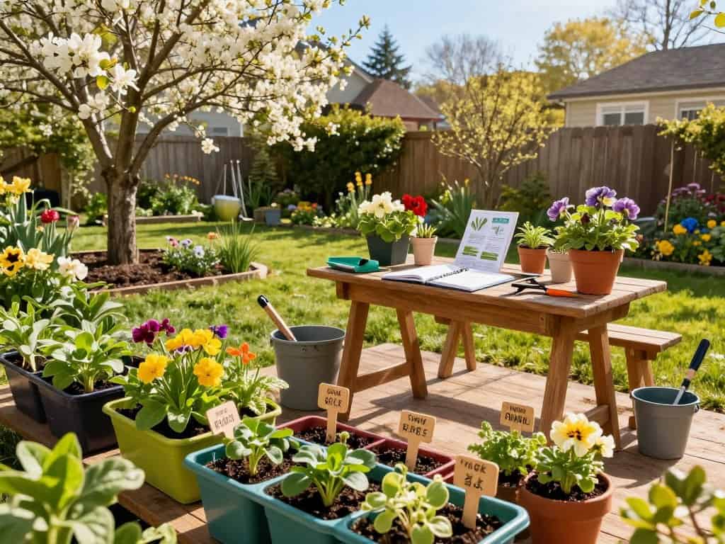 Gartenplanung im April Gartenplanung im April